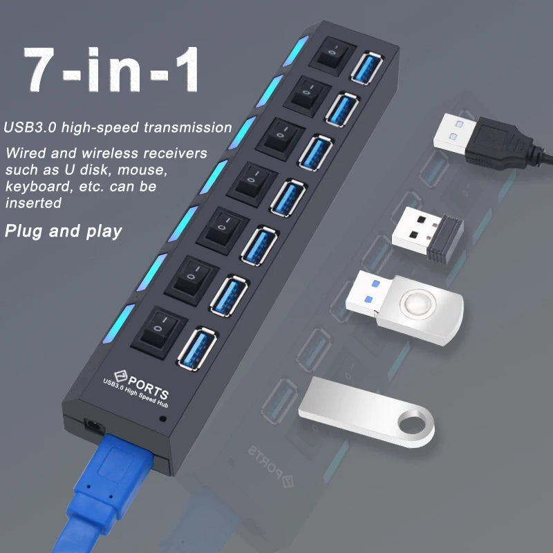 Nexa Hub USB-C 7 em 1