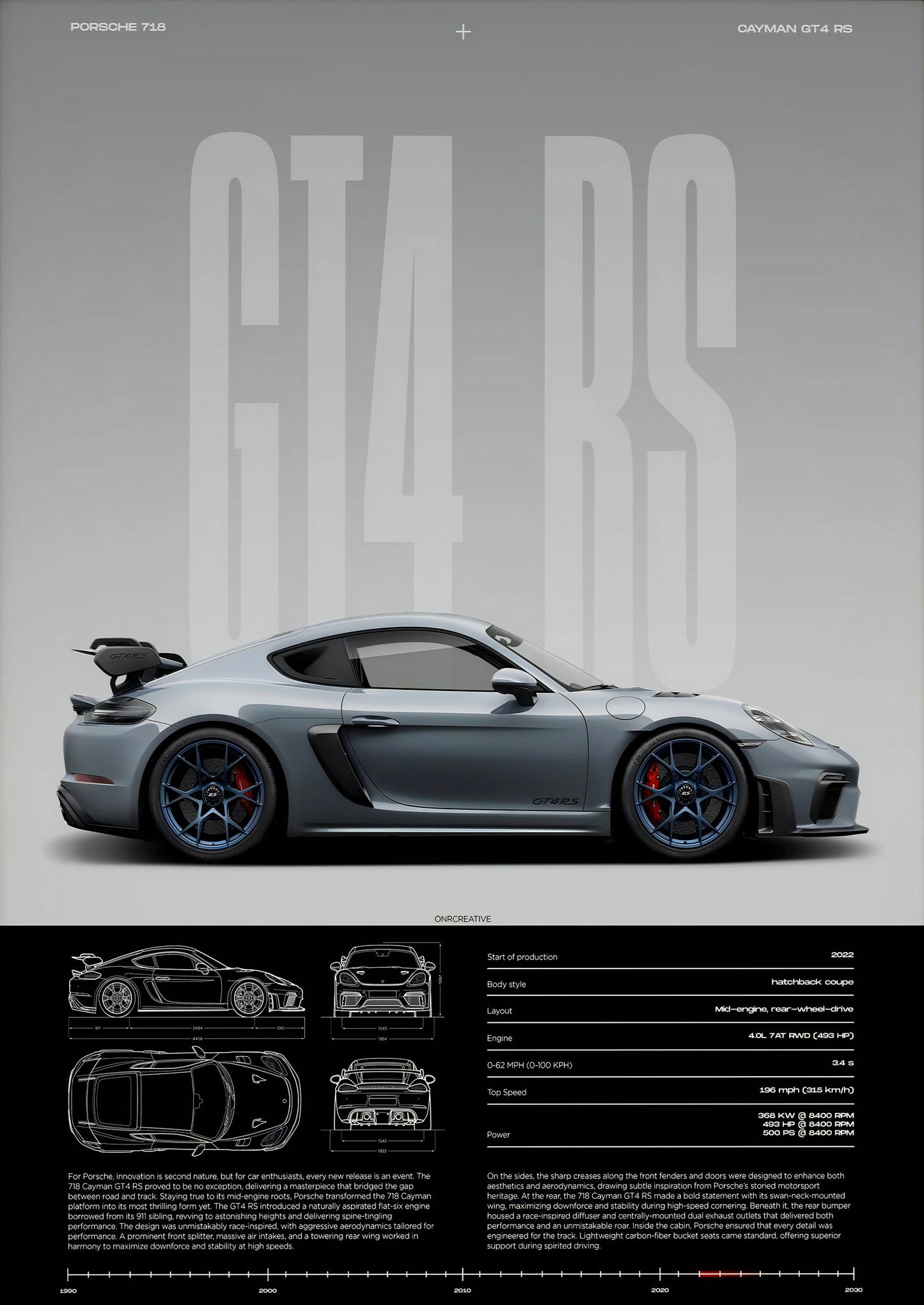 Nexa GT3 RS Poster