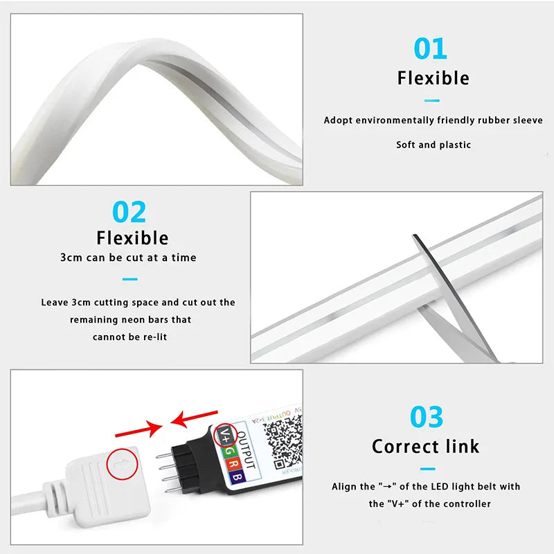 Nexa USB RGB Neon LED Strip