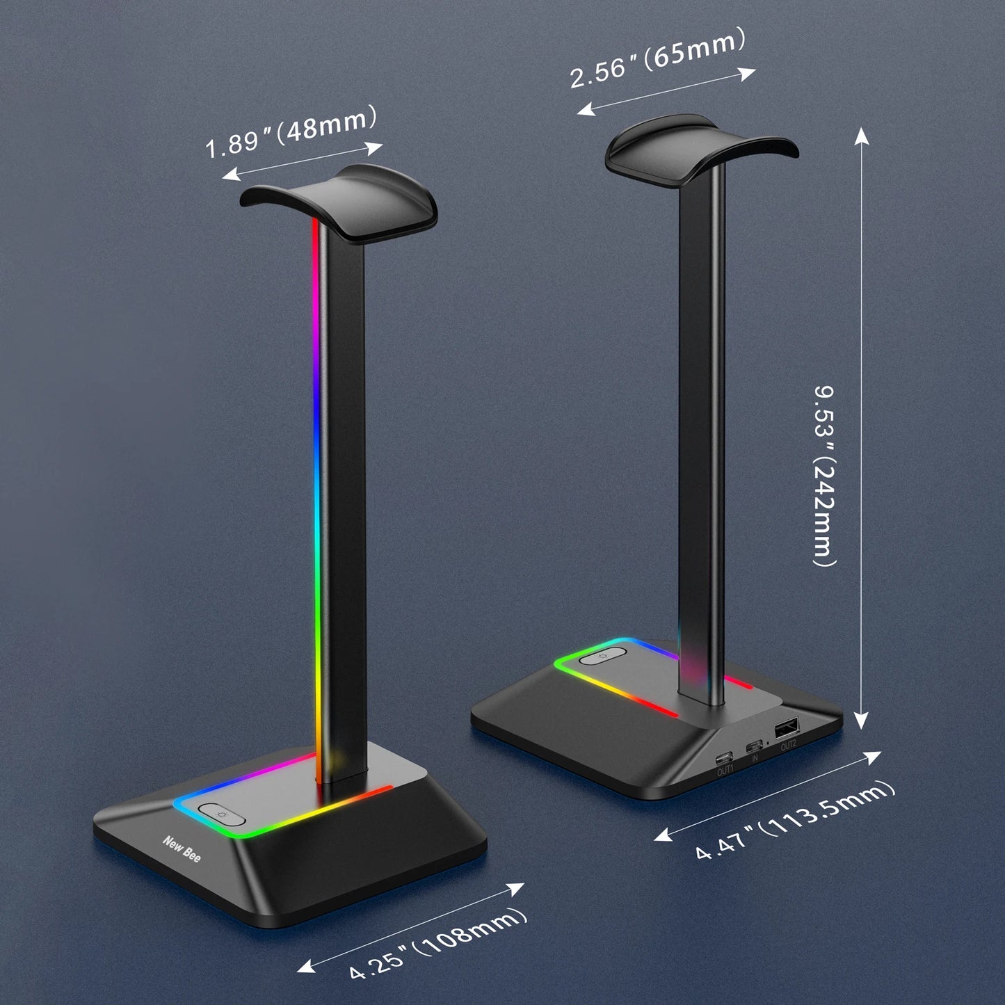 Nexa RGB Headphones Stand