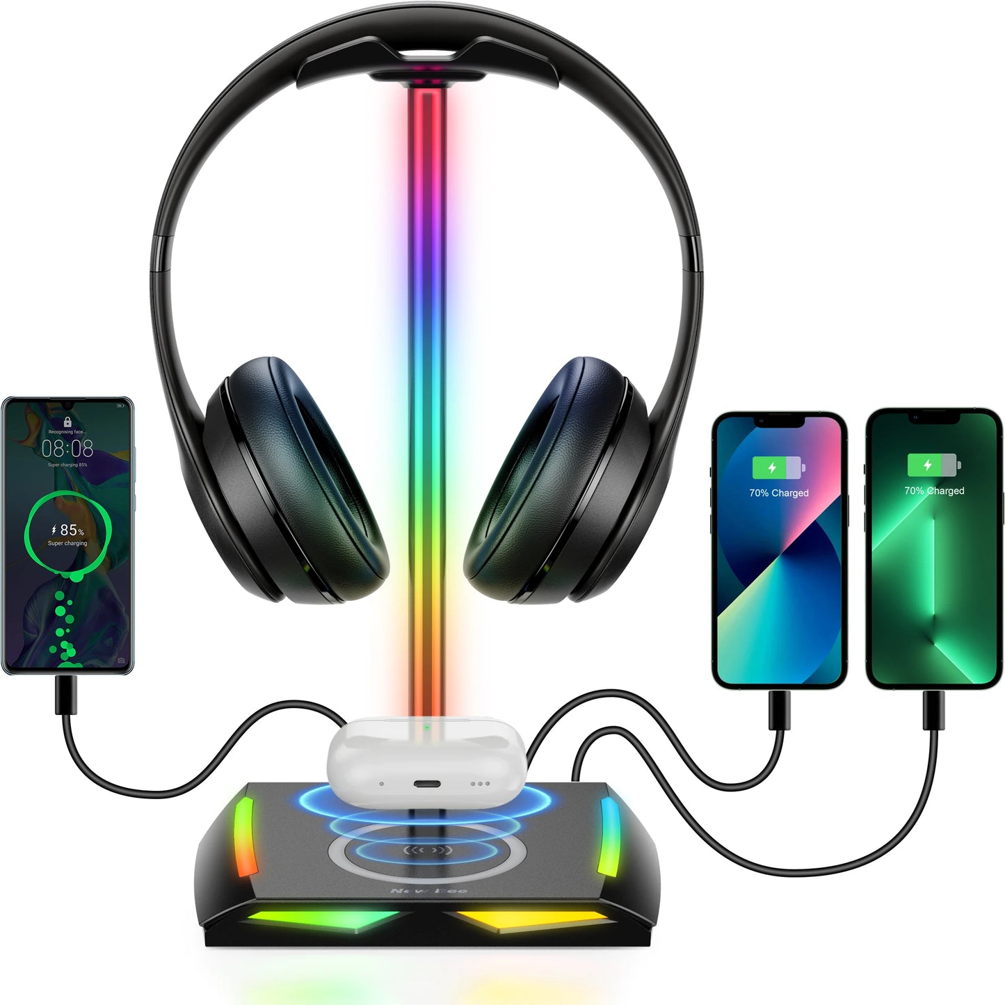 Nexa RGB Headphones Stand